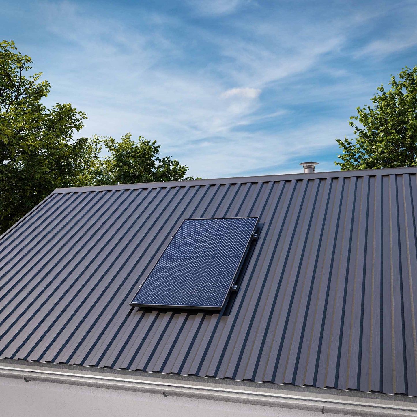 Montagesystem Yuma Roof Blechdach (1 Modul) von yumide.com