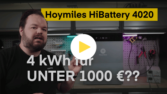 Hoymiles 4020 Serie: 4kWh & Notstrom