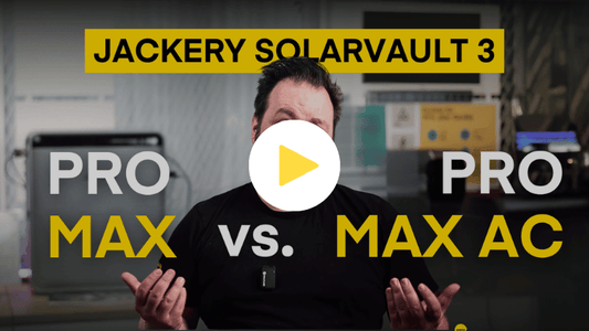 Jackery PRO MAX und PRO MAX AC – 3680 Watt AC Leistung aus dem SPEICHER?