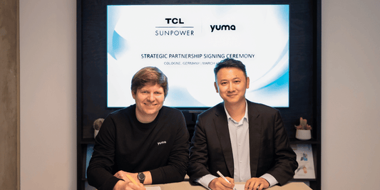 Yuma x TCL Solar: Partnerschaft mit Branchenriesen