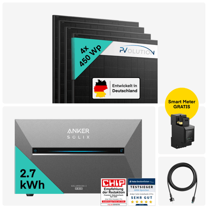 Yuma x Anker - 1800W Balkonkraftwerk mit SOLIX Solarbank 3 PRO von Yuma x Anker