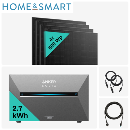 Home & Smart Deal: Yuma x Anker - 2000W Balkonkraftwerk mit SOLIX Solarbank 3 PRO von Yuma x Anker