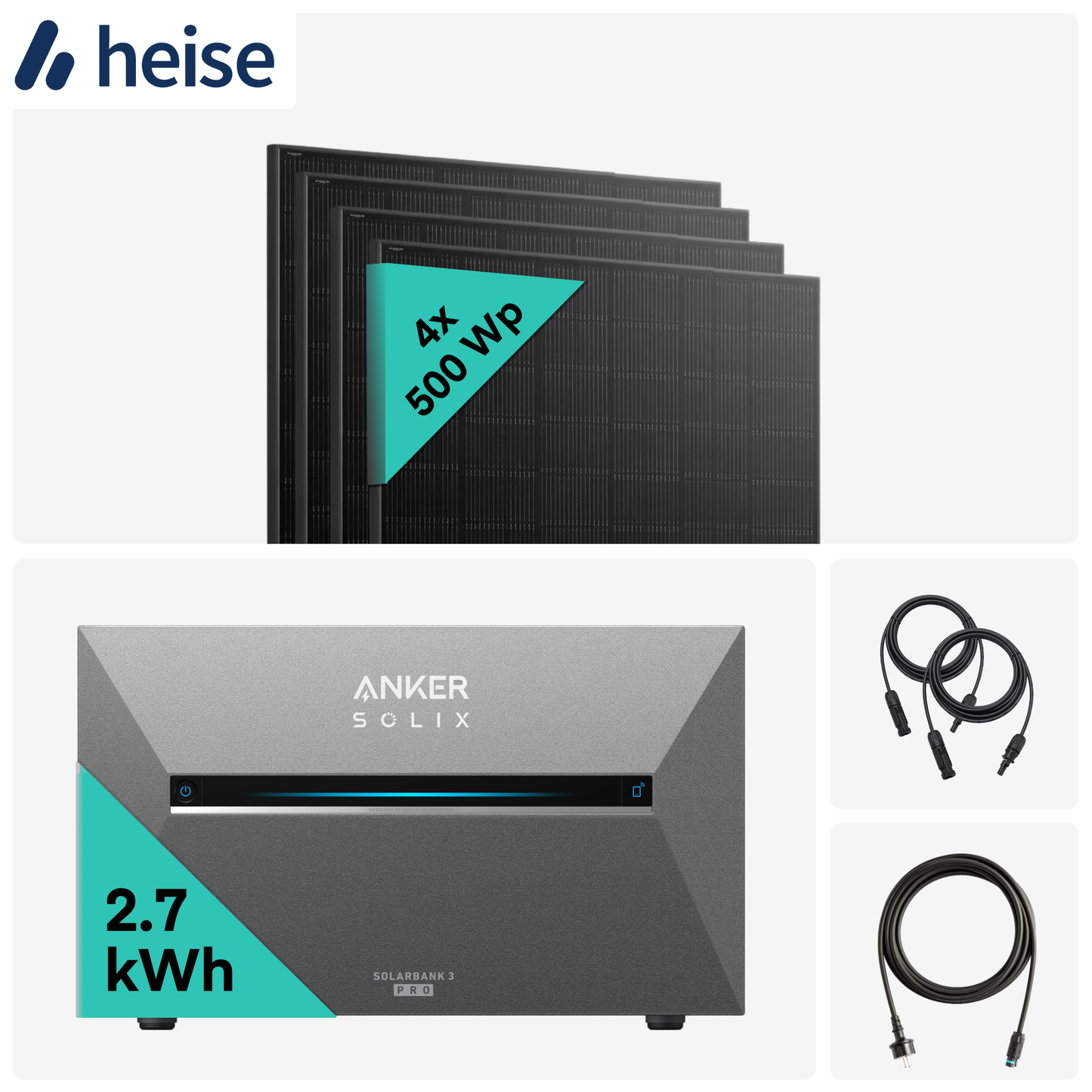 Heise Deal: Yuma x Anker - 2000W Balkonkraftwerk mit SOLIX Solarbank 3 PRO von Yuma x Anker