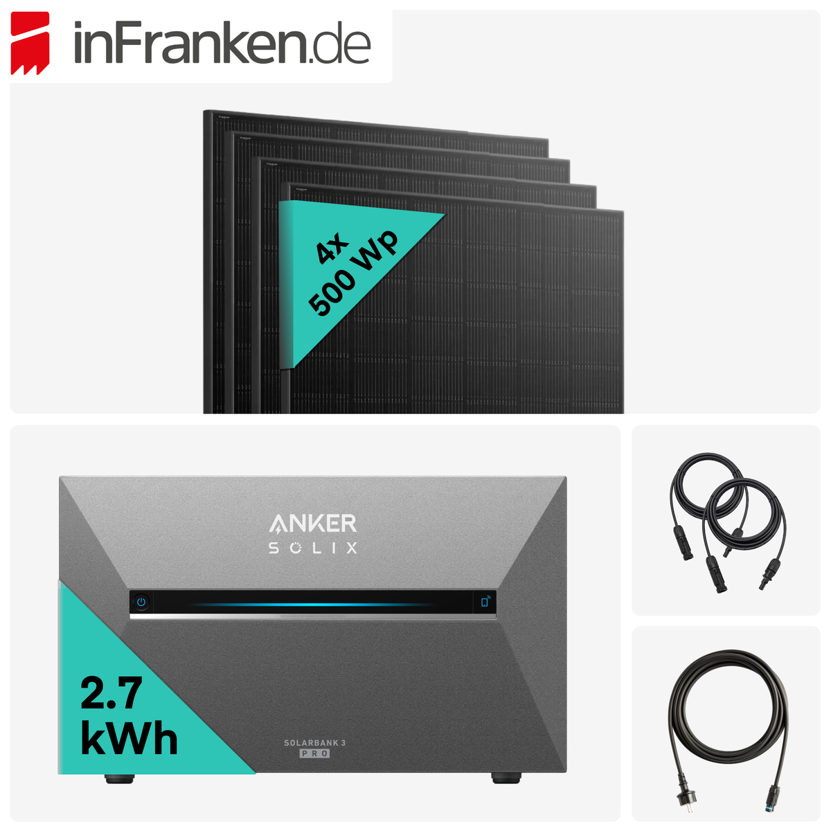 InFranken Deal: Yuma x Anker - 2000W Balkonkraftwerk mit SOLIX Solarbank 3 PRO von Yuma x Anker