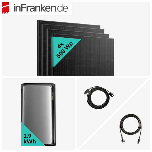 InFranken Deal: Yuma x EcoFlow - 2000W Balkonkraftwerk mit STREAM Ultra
