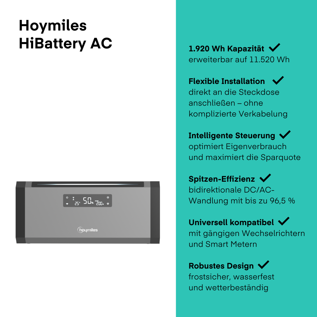 Hoymiles HiBattery 1920 AC von Hoymiles