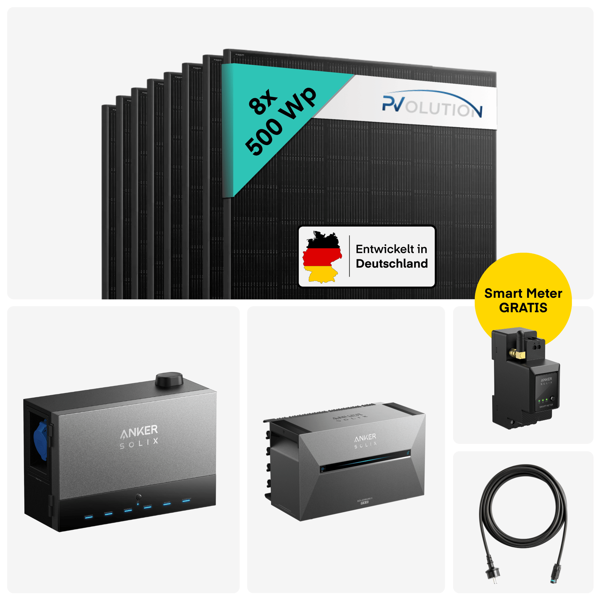 Yuma x Anker - 4000W Multisystem mit SOLIX Solarbank 3 PRO von Yuma x Anker