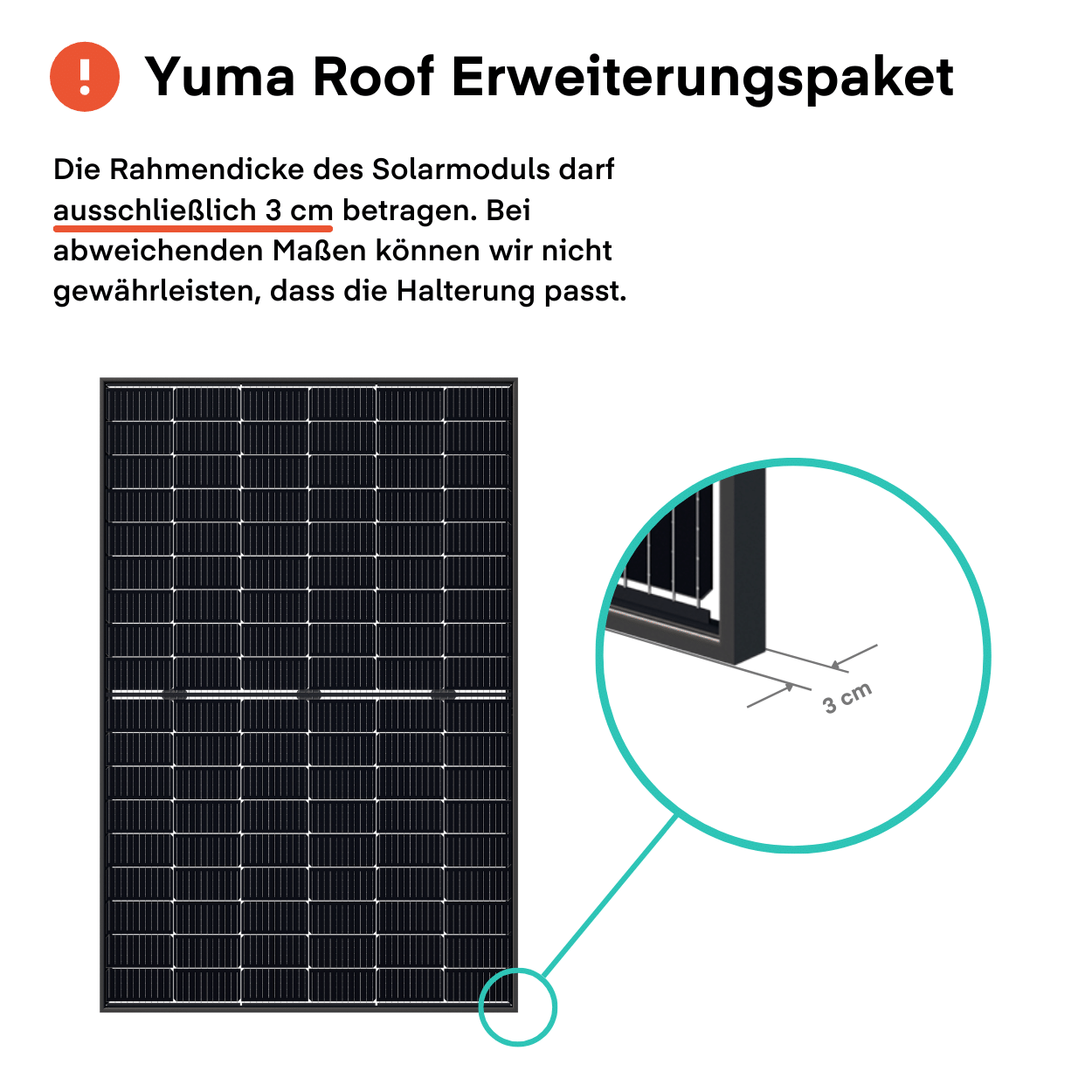 Zubehör-Set - Yuma Roof Erweiterungspaket von yumide.com