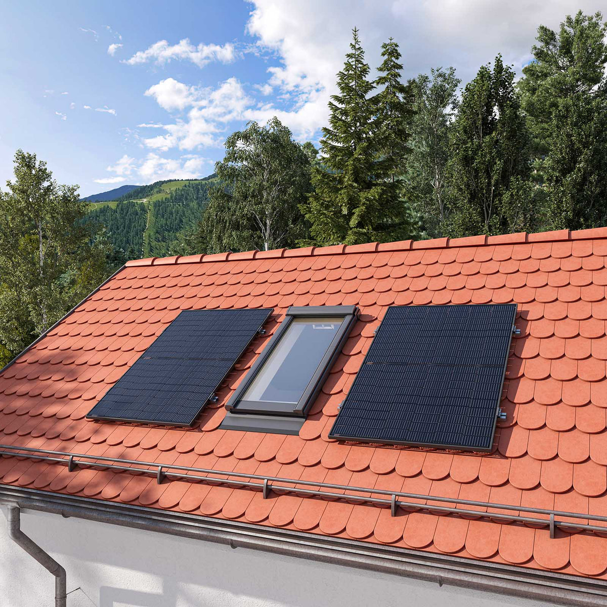Yuma Roof (920+) Biberschwanz-Dach Einzelmontage von yumide.com