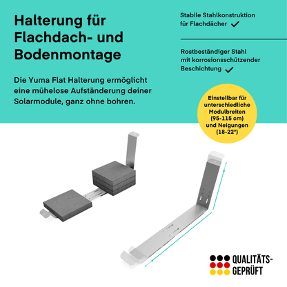 Montagesystem - Yuma Flat von yumide.com