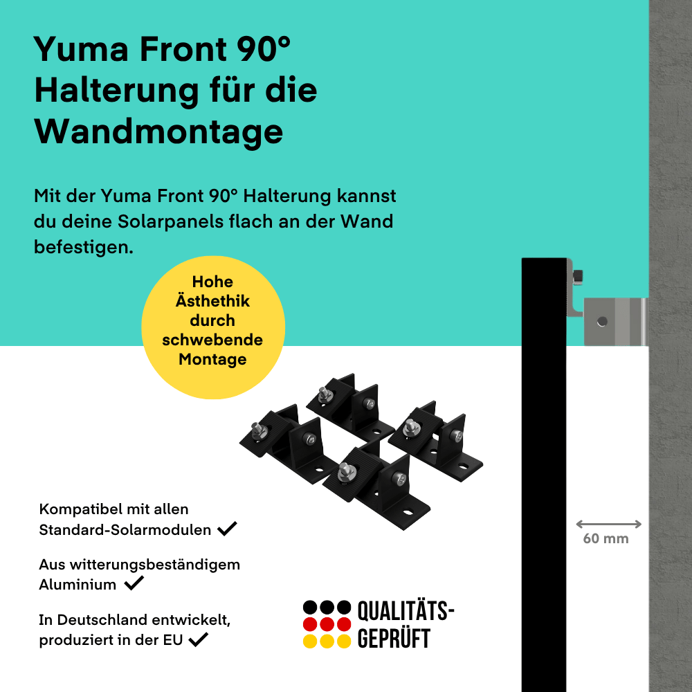 Yuma Front 90° (920+) Bifazial von yumide.com