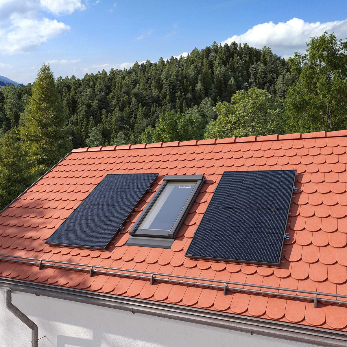 Yuma Roof (1000+) Biberschwanz-Dach Einzelmontage von yumide.com