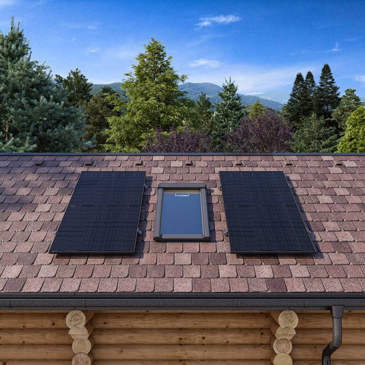 Yuma Roof (1000+) Bitumendach-Einzelmontage Bifazial von yumide.com