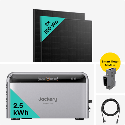 Yuma x Jackery - 1000 W Balkonkraftwerk mit SolarVault 3 Pro von Yuma x Jackery