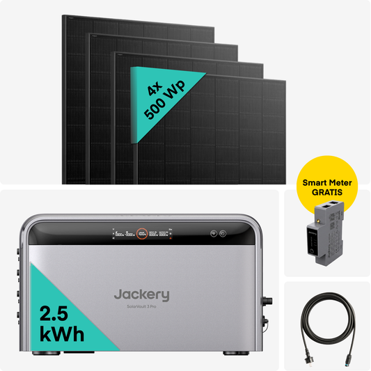 Yuma x Jackery - 2000 W Balkonkraftwerk mit SolarVault 3 Pro (BenefitsMe) von Yuma x Jackery