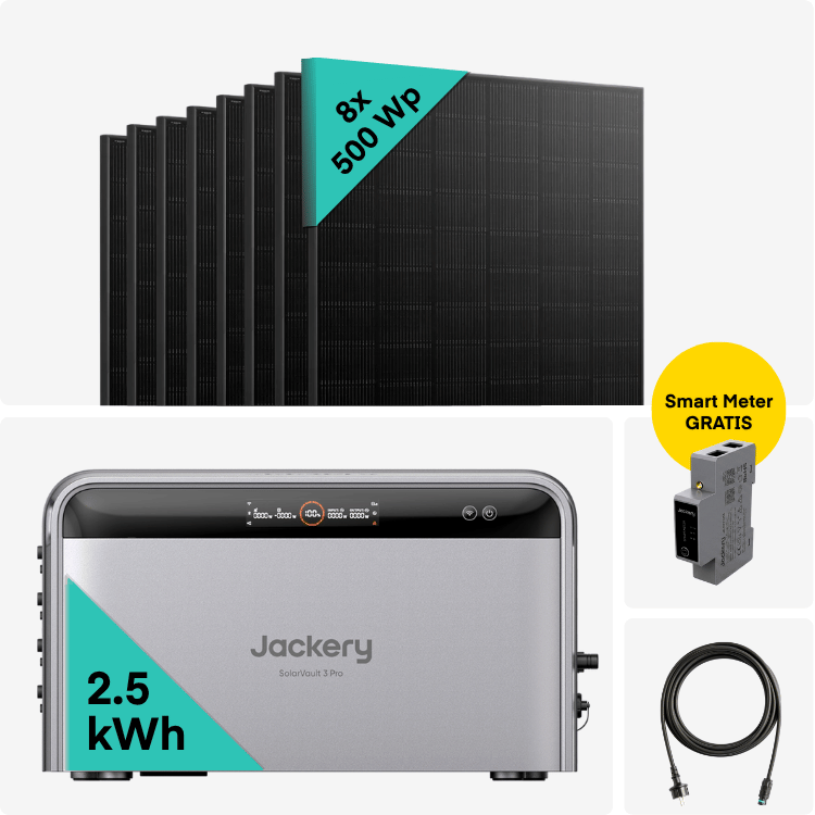 Yuma x Jackery - 4000 W Solaranlage mit SolarVault 3 Pro MAX von Yuma x Jackery