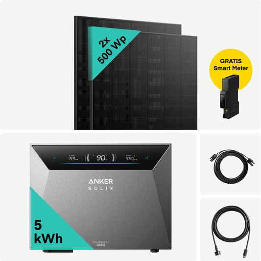 Yuma x Anker - 1000W Balkonkraftwerk mit SOLIX Solarbank 4 PRO von yumide.com