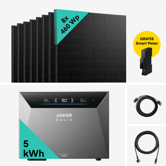 Yuma x Anker - 3680W Solaranlage mit SOLIX Solarbank 4 PRO von yumide.com