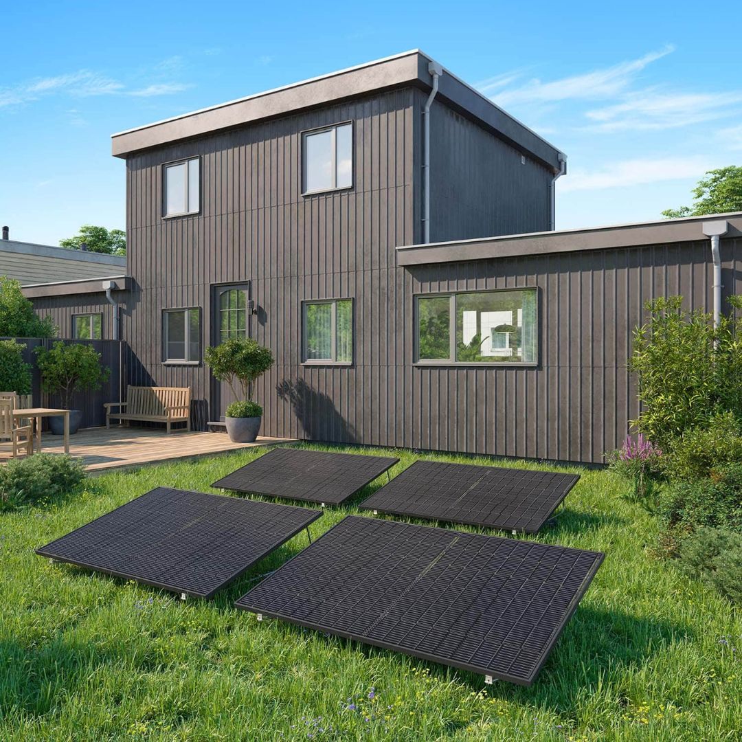 3x Flachdach & Garten (20° Winkel) von yumide.com