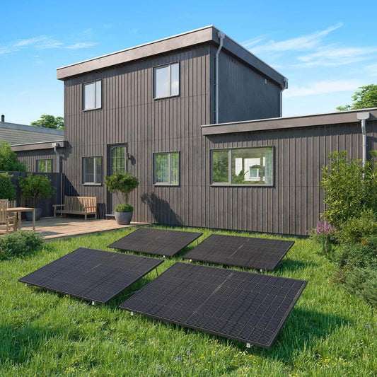3x Flachdach & Garten (20° Winkel) von yumide.com