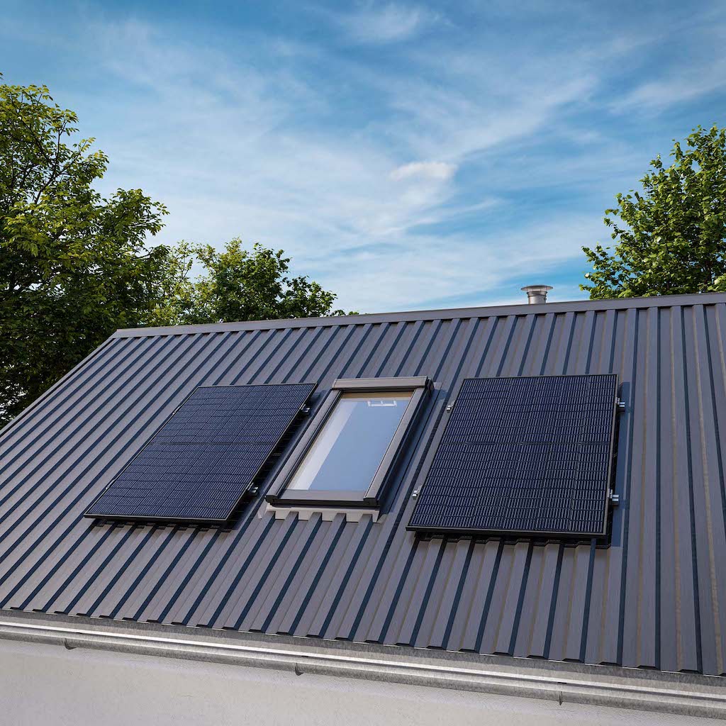 Yuma Roof (920+) Blechdach-Einzelmontage Bifazial von yumide.com