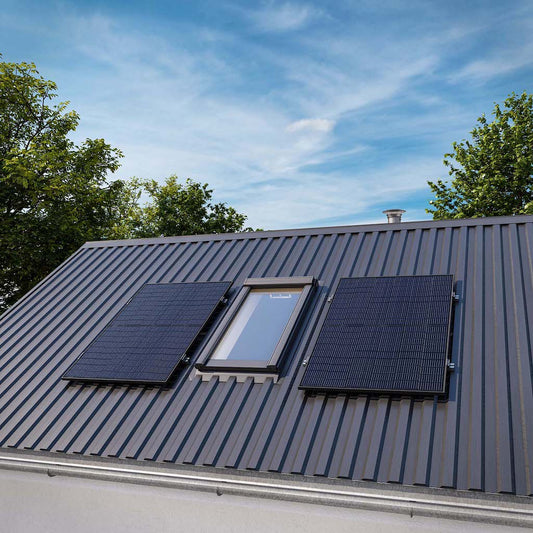 Yuma Roof (920+) Blechdach-Einzelmontage Bifazial von yumide.com