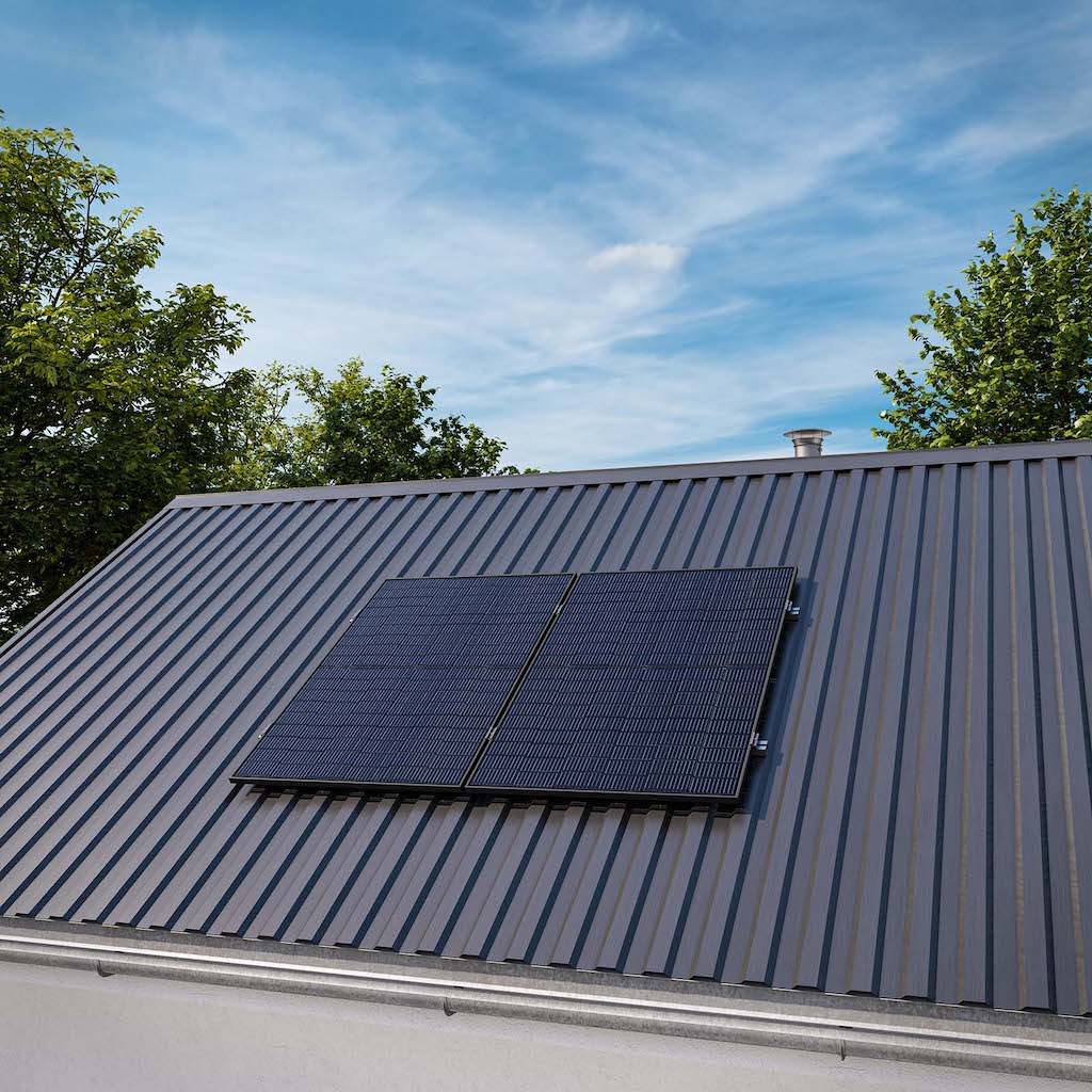 Yuma Roof (920+) Blechdach-Paarmontage Bifazial von yumide.com