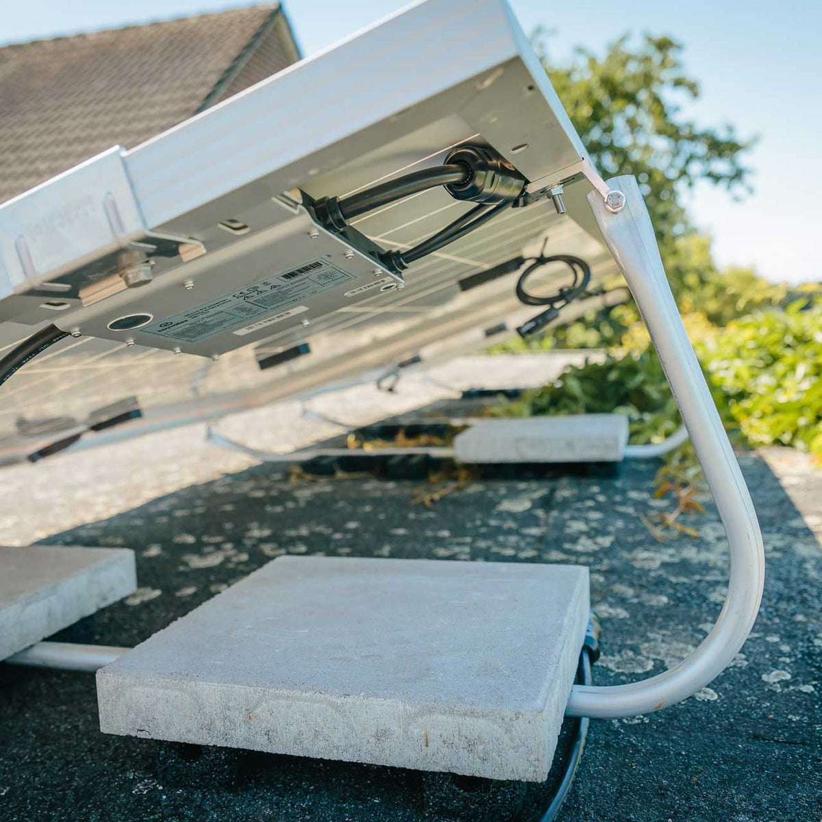 ValkBox 3 MK2 - Flachdach Aufständerung mit 17° Neigung von Van der Valk Solar Systems